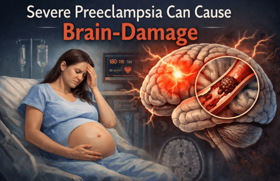 Severe Preeclampsia Can Cause <br> Brain-Damage